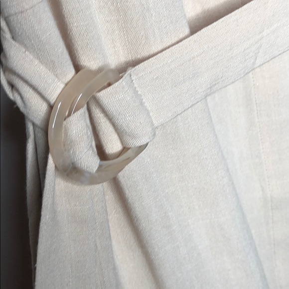 #30 Cream Belted Dress - Picture 16 of 16